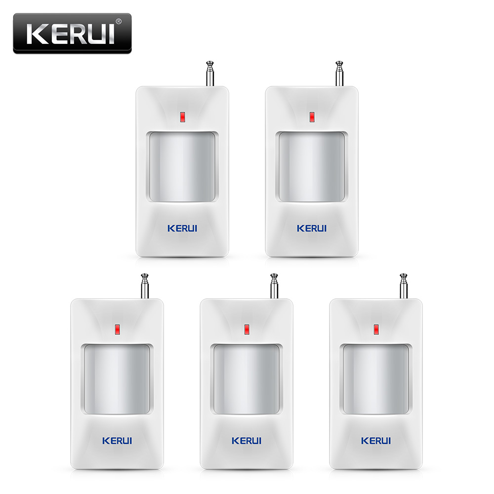 Sim Gsm Alarm - KERUI Sensor de movimiento PIR inalámbrico,