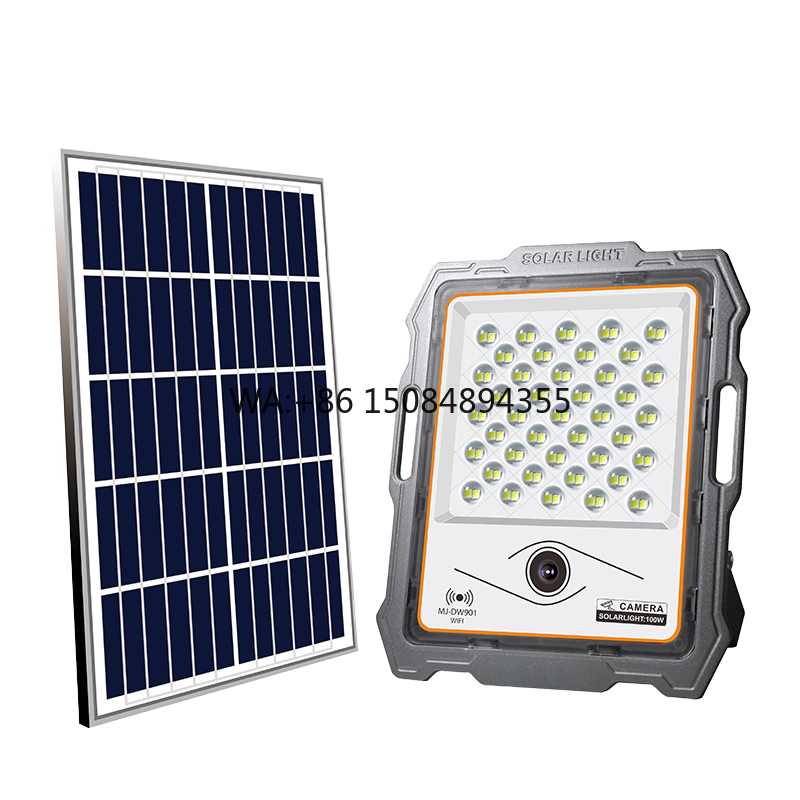 Home Security Flood Lights - Reflector y Lámpara Solar Inalámbrica WIFI