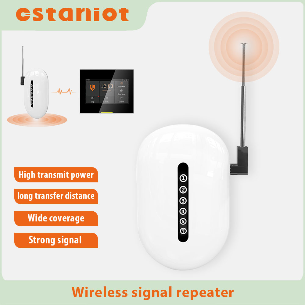 Home Security Bundle - Repetidor de señal, extensor inalámbrico de