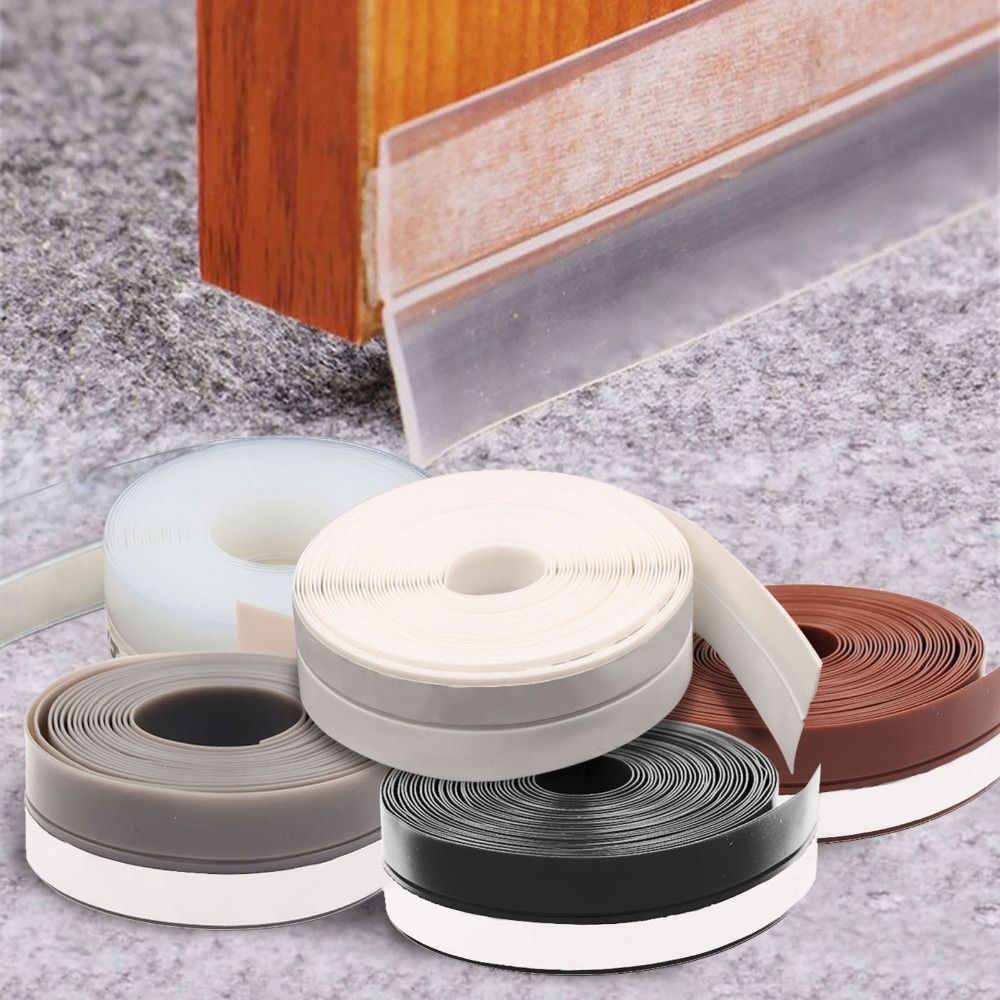 Home Security Front Door - Sello de goma autoadhesivo para puerta