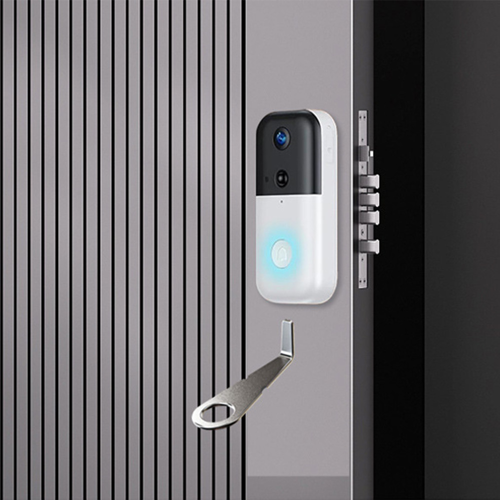 Home Security Camera Installation - Llave plateada para timbre de video