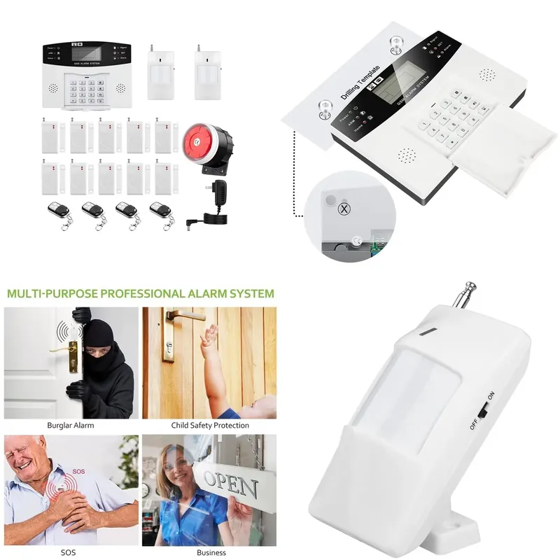 Home Security Kit - Kit de Alarma Antirrobo para Casa,