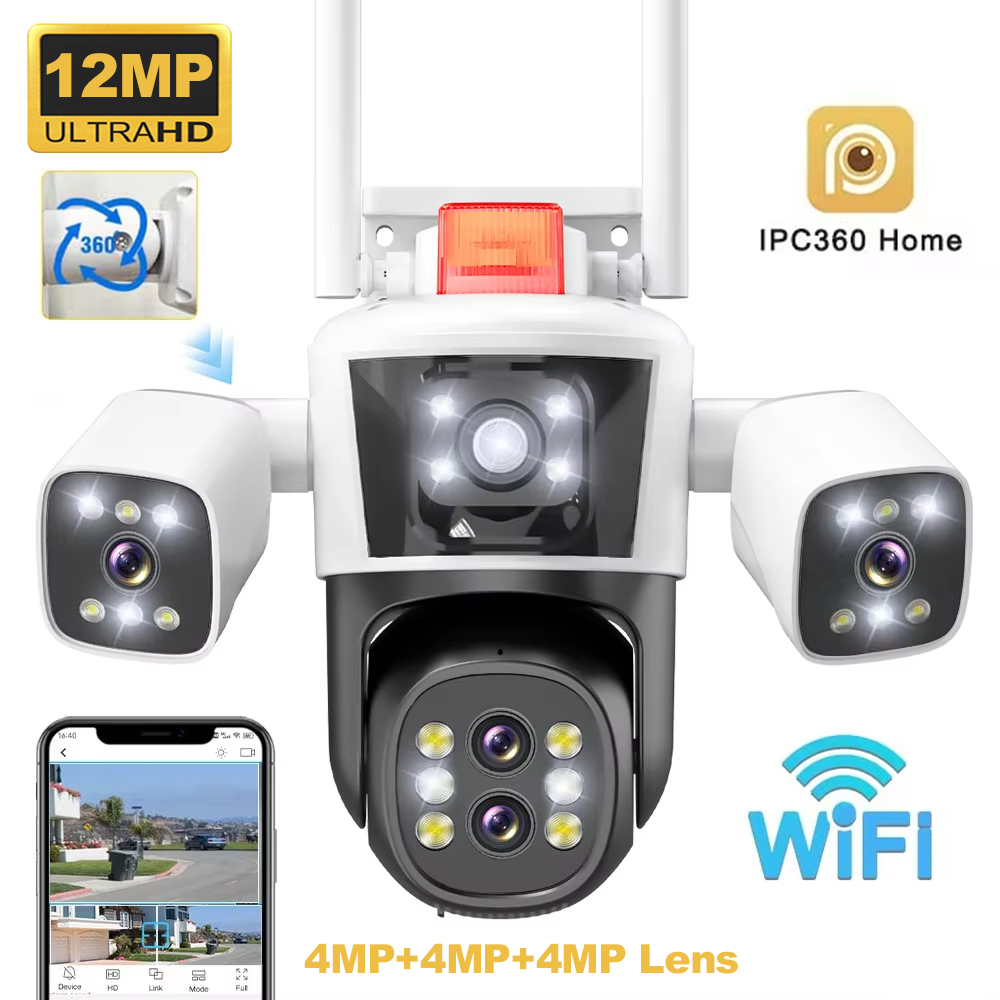 Home Security Monitoring Service - Cámara IP Inalámbrica WiFi para Exteriores