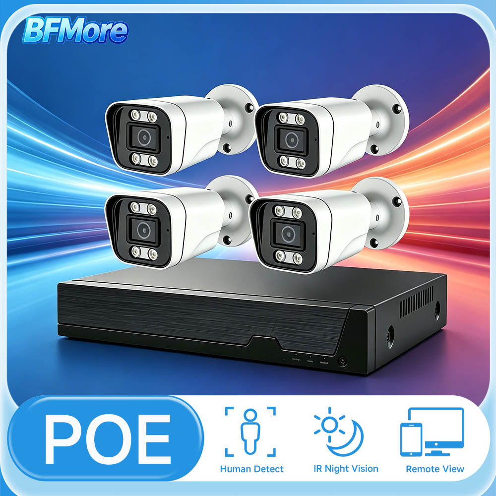 Home Security Kit - Sistema de Seguridad BFMore 8MP 4K