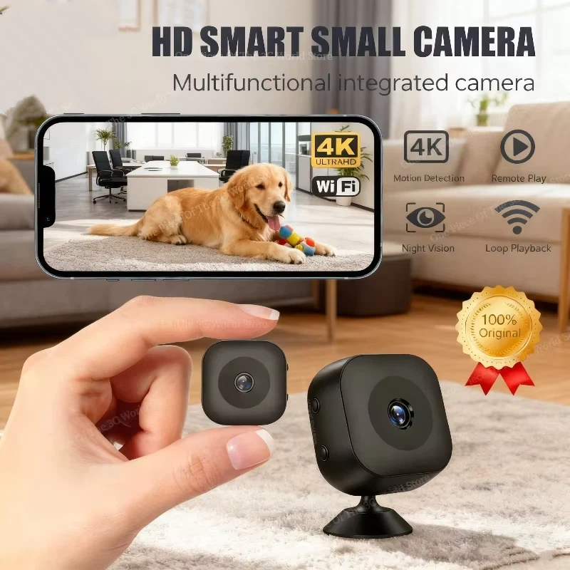 Home Security Monitoring Service - Cámara de Seguridad 4K HD WiFi