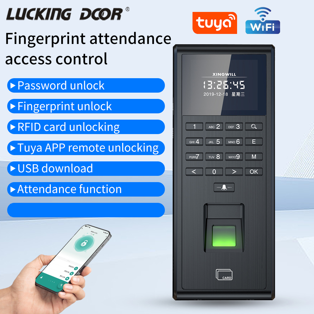 Home Security Systems - Tuya-sistema biométrico inteligente de reconocimiento de