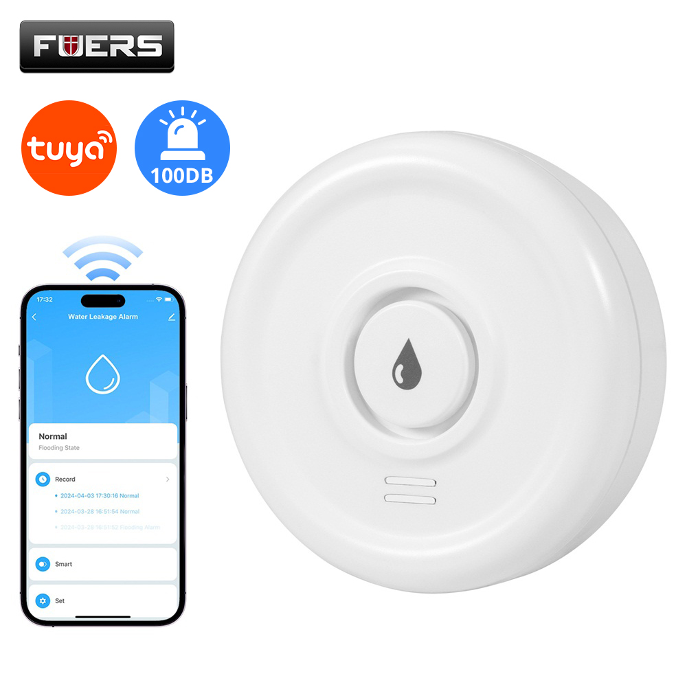 Sim Gsm Alarm - Fuers-Detector de fugas de agua, alarma