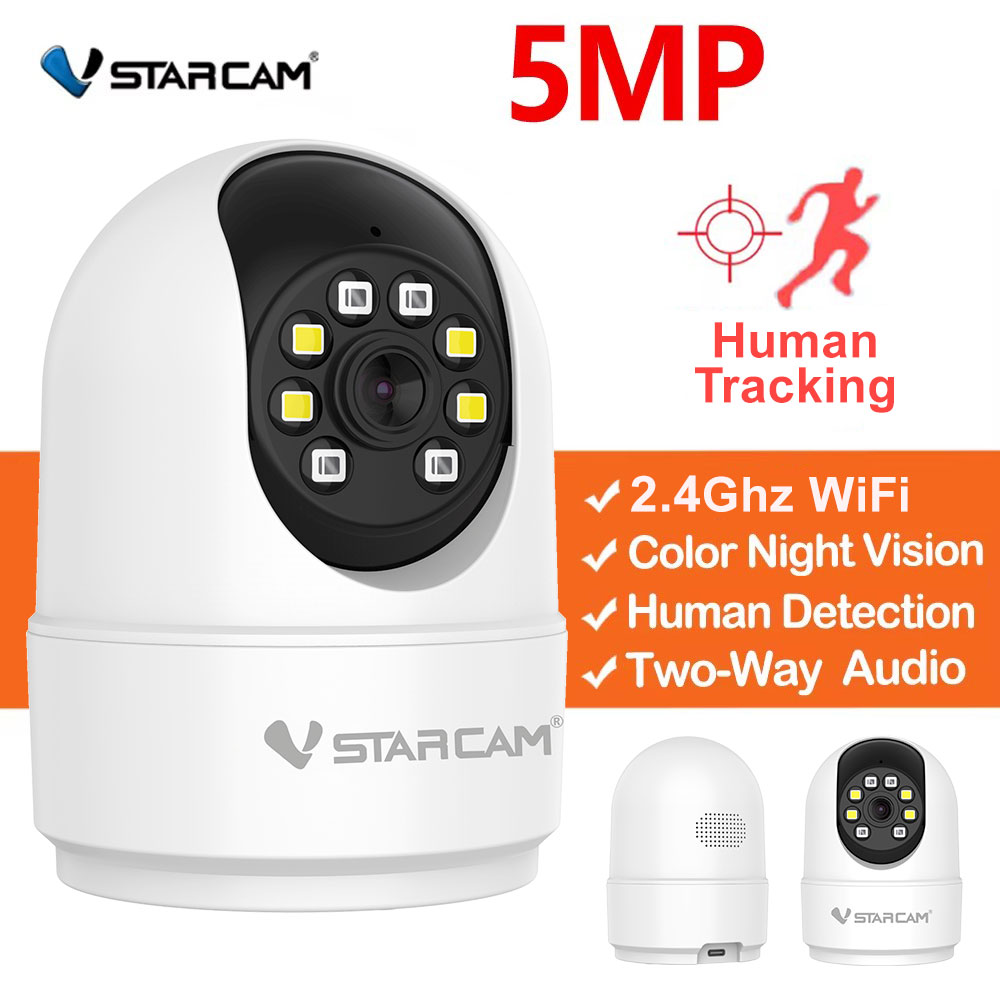 Home Security Monitoring Service - Vstarcam 5MP HD WiFi cámara IP