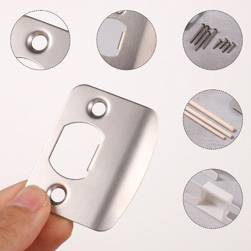 Home Security Upgrades - Juego placas cierre puerta Pestillos cerradura