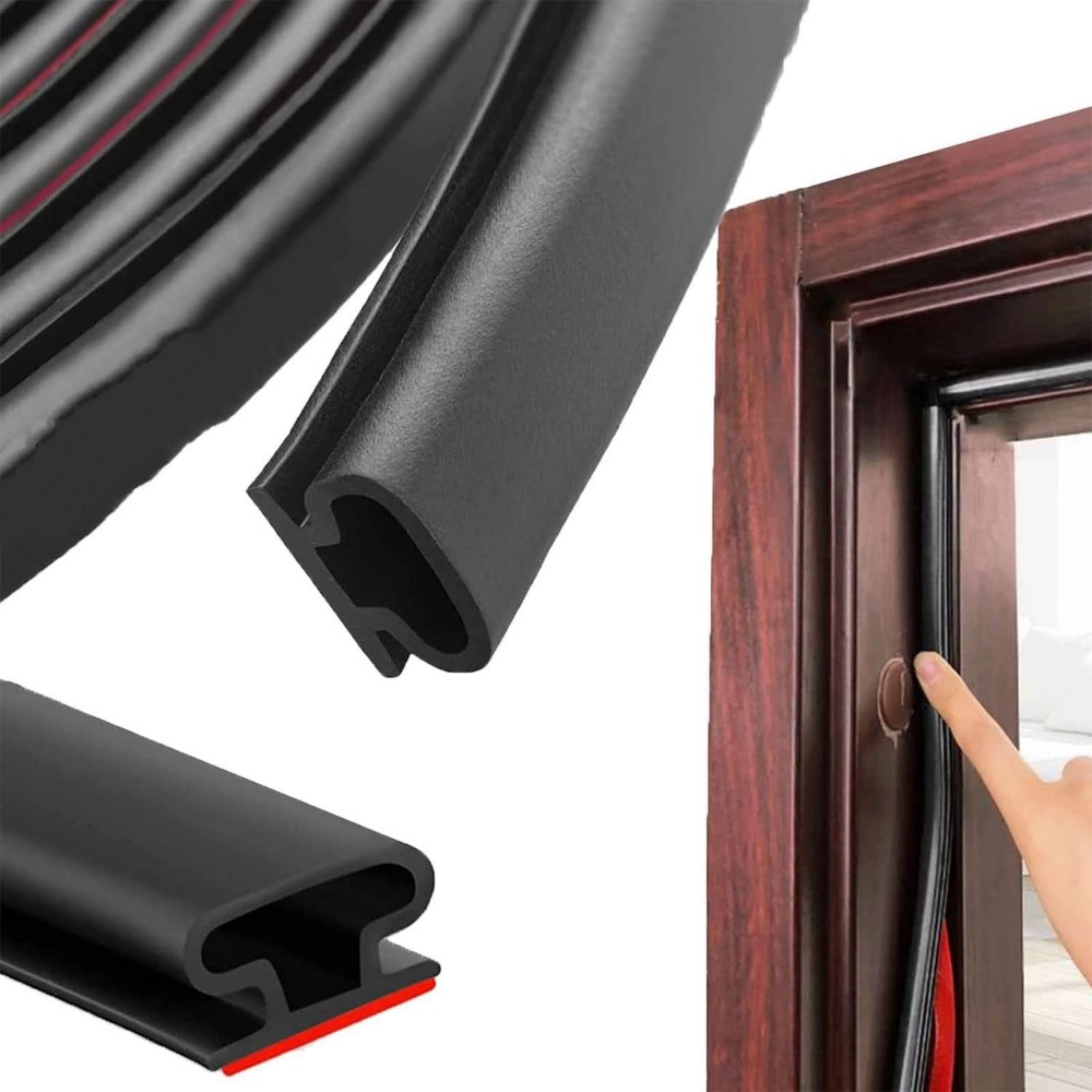 Home Security Front Door - Tira de sellado de ventana de
