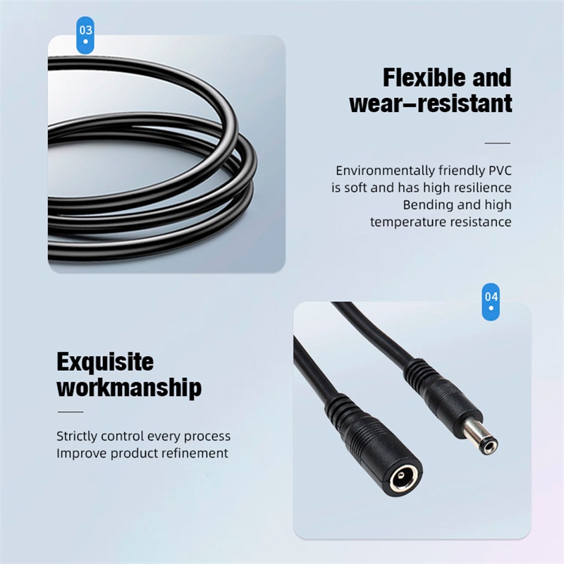 5,5x2,1mm 1 hembra a 2 4 8 mac - Home Security Camera Installation reseña y precio