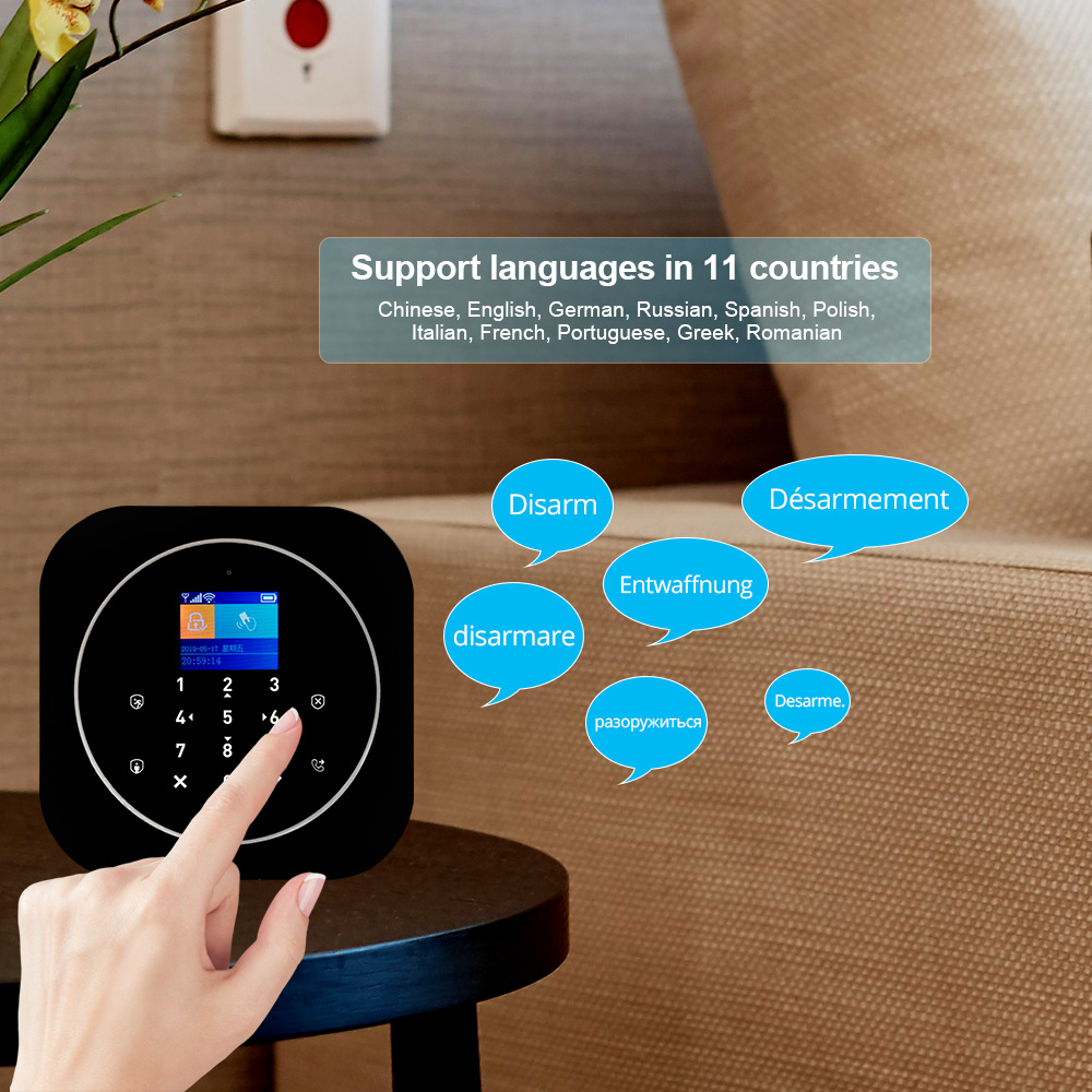 KERUI G12 2G Wifi sistema de a - Home Security Diy reseña y precio