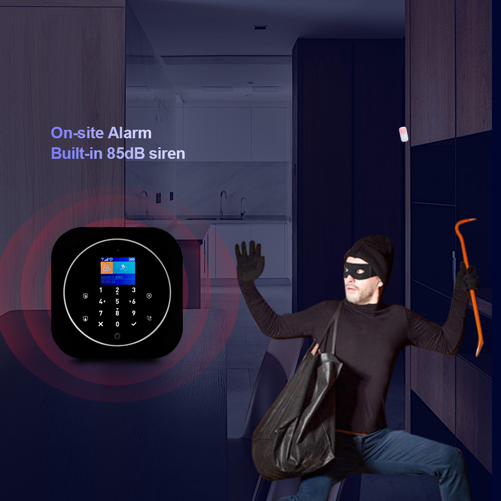 KERUI G12 2G Wifi sistema de a - Home Security Diy reseña y precio
