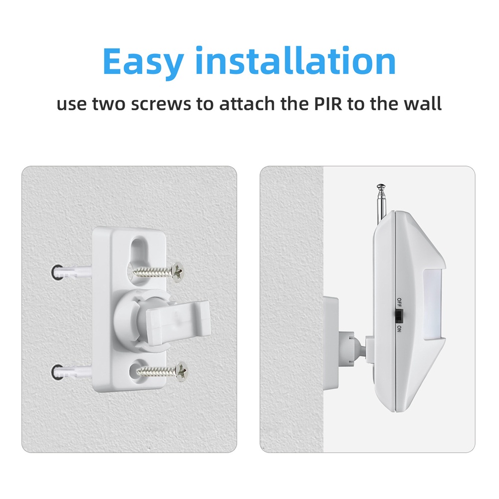 KERUI Sensor de movimiento PIR - Sim Gsm Alarm reseña y precio