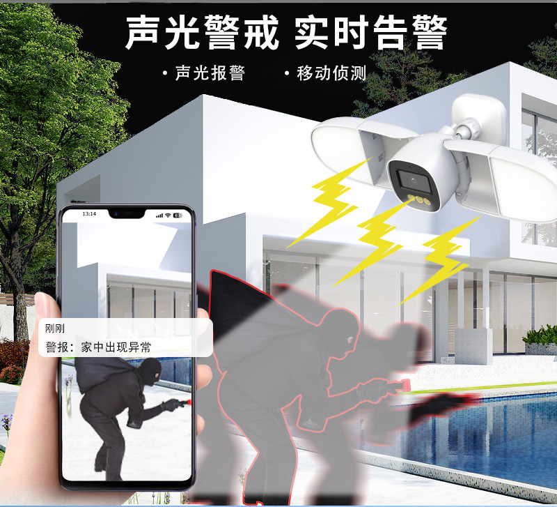 Cámara IP de Seguridad para el - Home Security Flood Lights reseña y precio