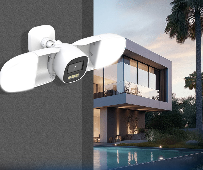 Cámara IP de Seguridad para el - Home Security Flood Lights reseña y precio