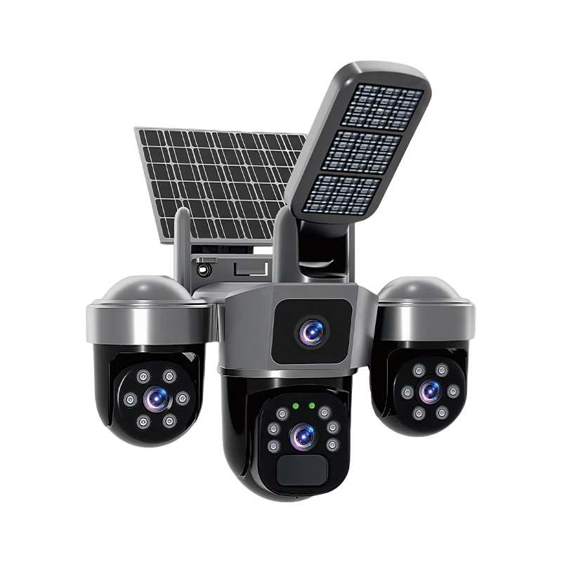 Cámara de Seguridad Solar 6MP  - Home Security Flood Lights reseña y precio