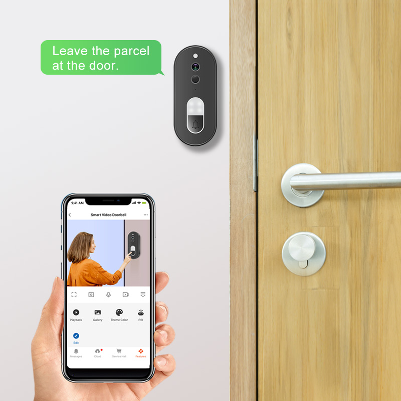 Videoportero Inalámbrico WiFi  - Home Security Camera Installation reseña y precio