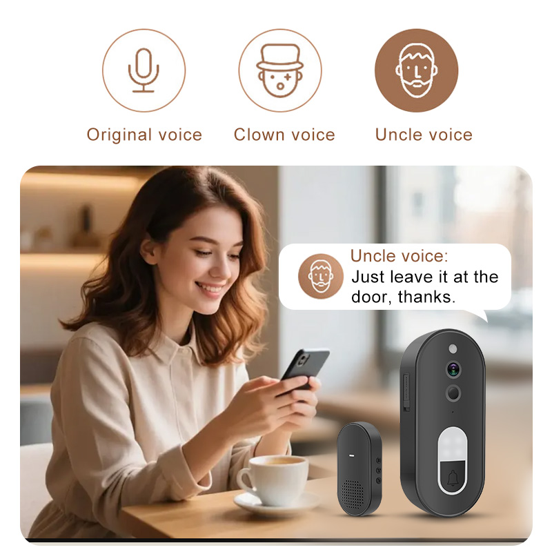 Videoportero Inalámbrico WiFi  - Home Security Camera Installation reseña y precio
