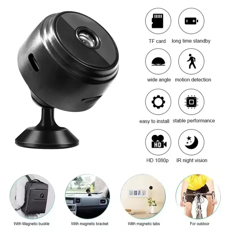 Mini Cámara de Seguridad WiFi  - Home Security Camera Installation reseña y precio