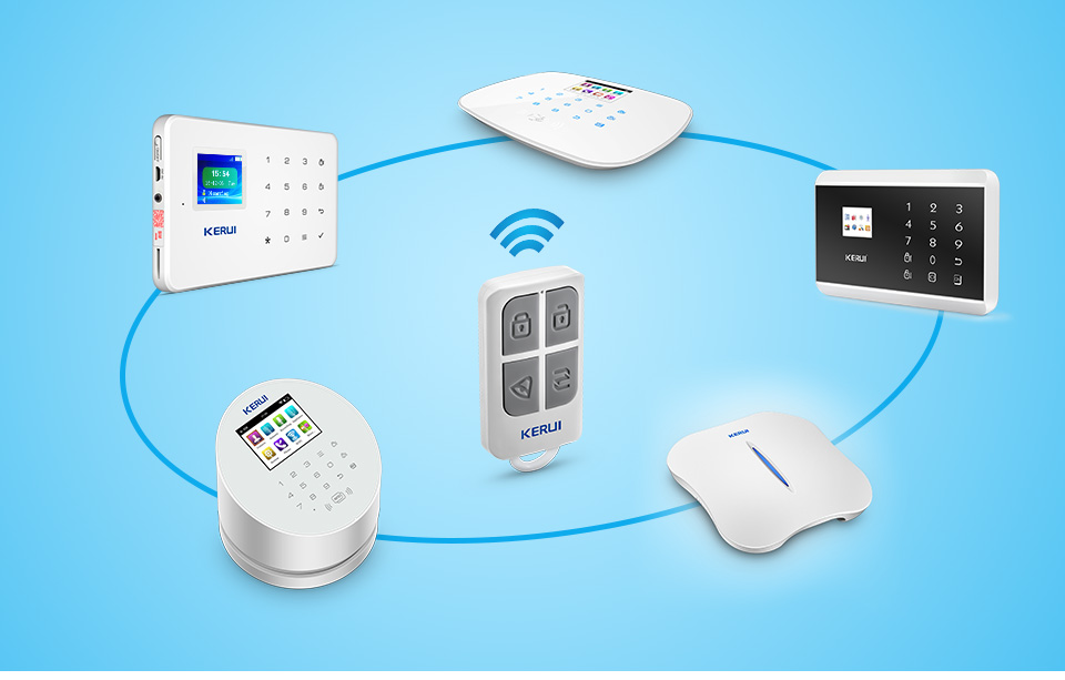 KERUI-llavero inalámbrico de 4 - Home Security Kit reseña y precio