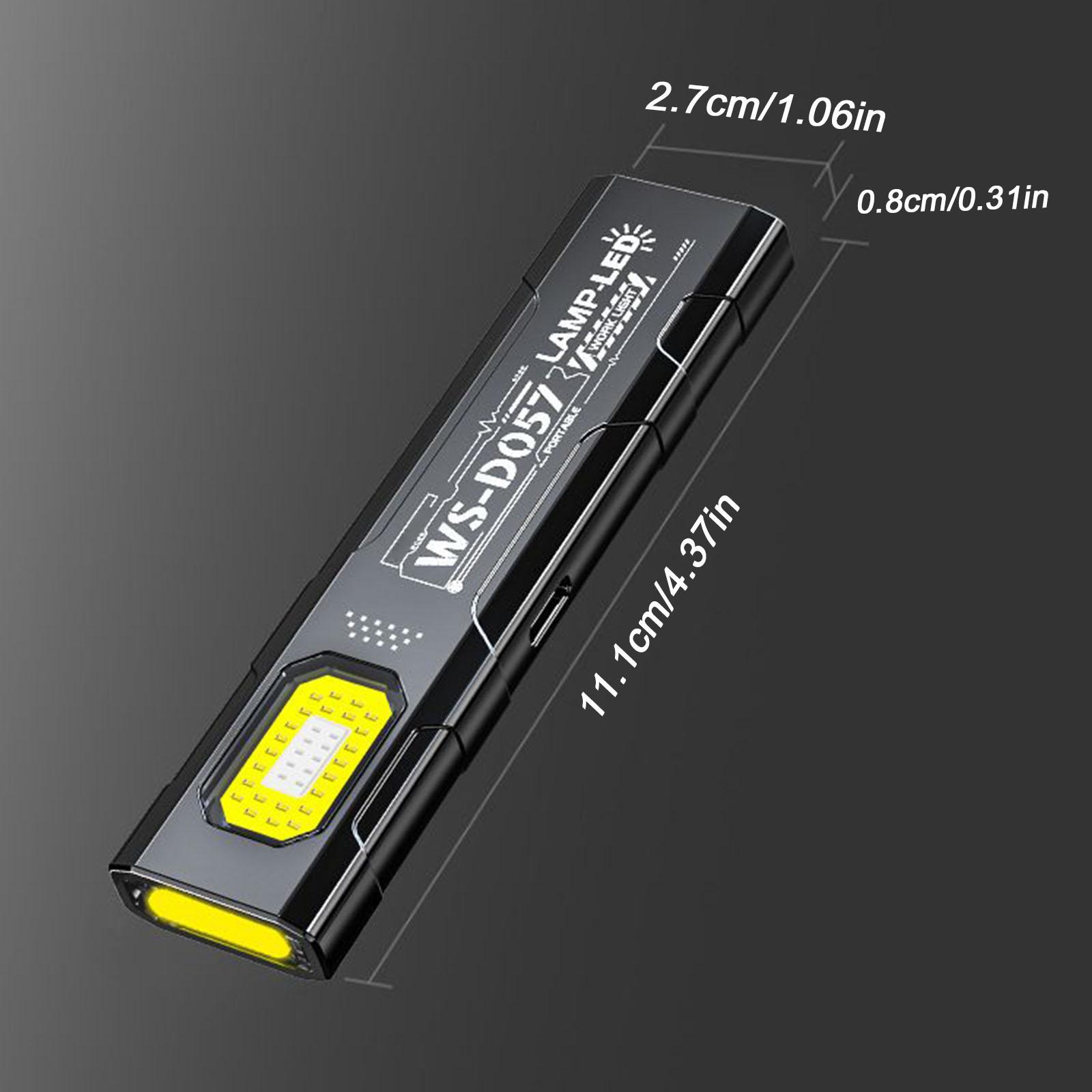 Linterna LED COB tipo C recarg - Home Security Flood Lights reseña y precio