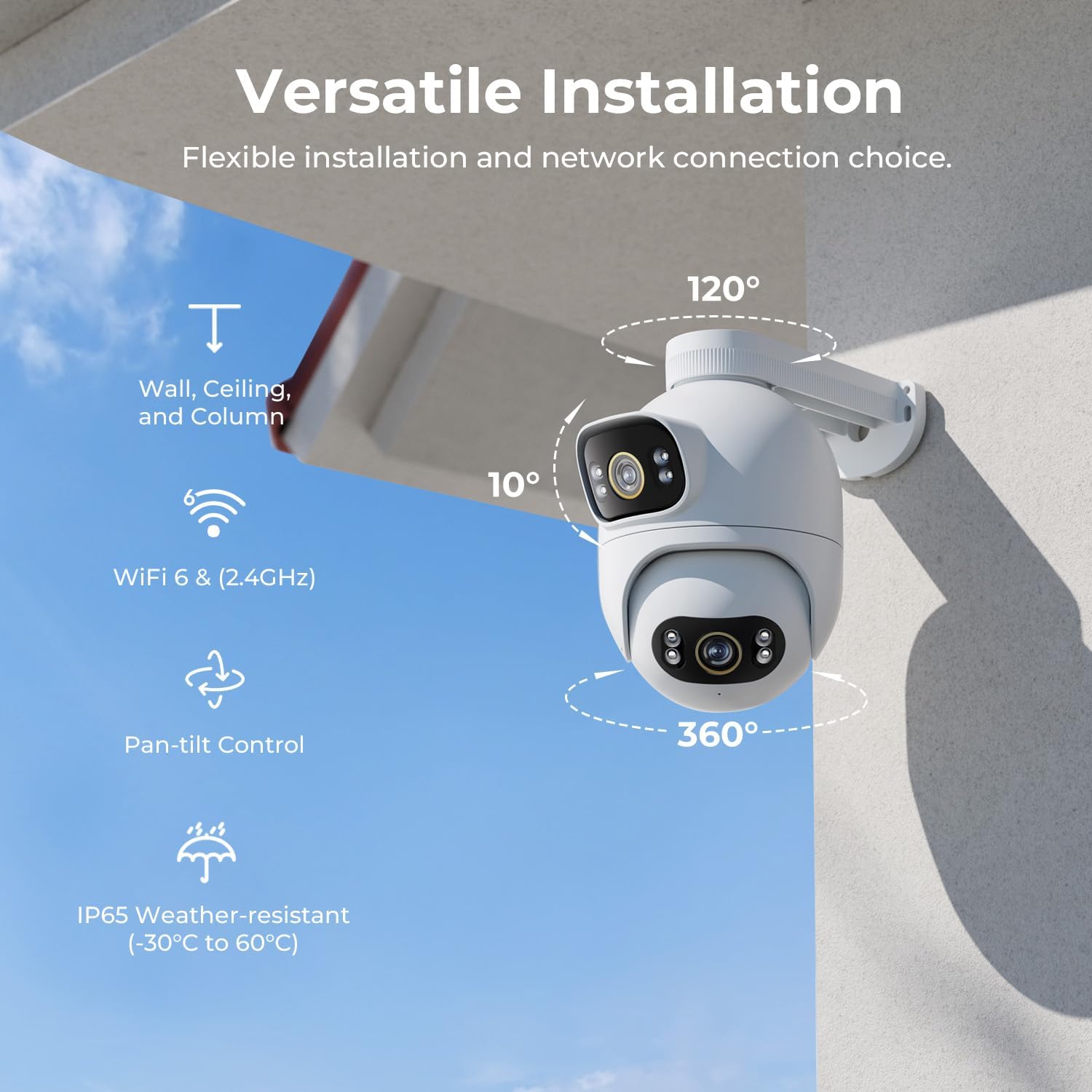 IMILAB EC6 Dual 3K + 3K WiFi s - Home Security Flood Lights reseña y precio