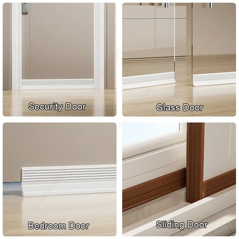 Tira de sellado inferior de pu - Home Security Front Door reseña y precio