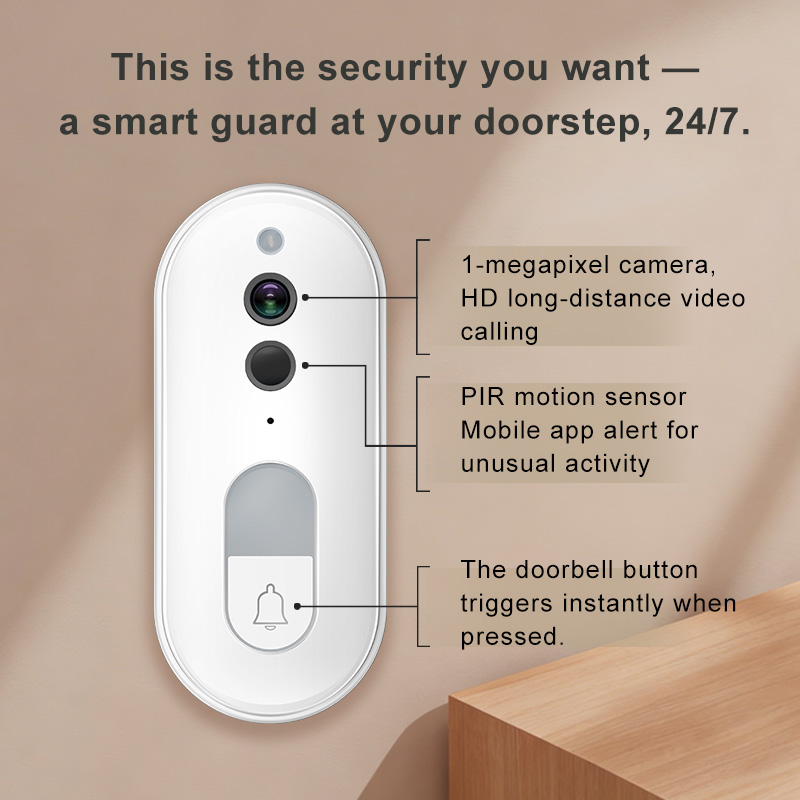 Videoportero Inteligente Tuya, - Home Security Camera Installation reseña y precio