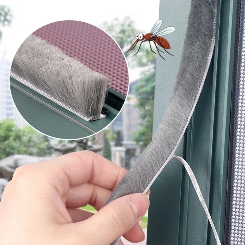 Tira de cepillo autoadhesiva d - Home Security Front Door reseña y precio