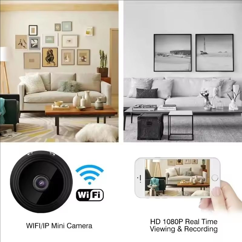 Cámara inalámbrica WiFi A9, Mi - Home Security Monitoring Service reseña y precio