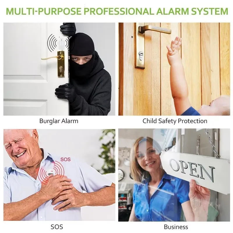 Kit de Alarma Antirrobo para C - Home Security Kit reseña y precio