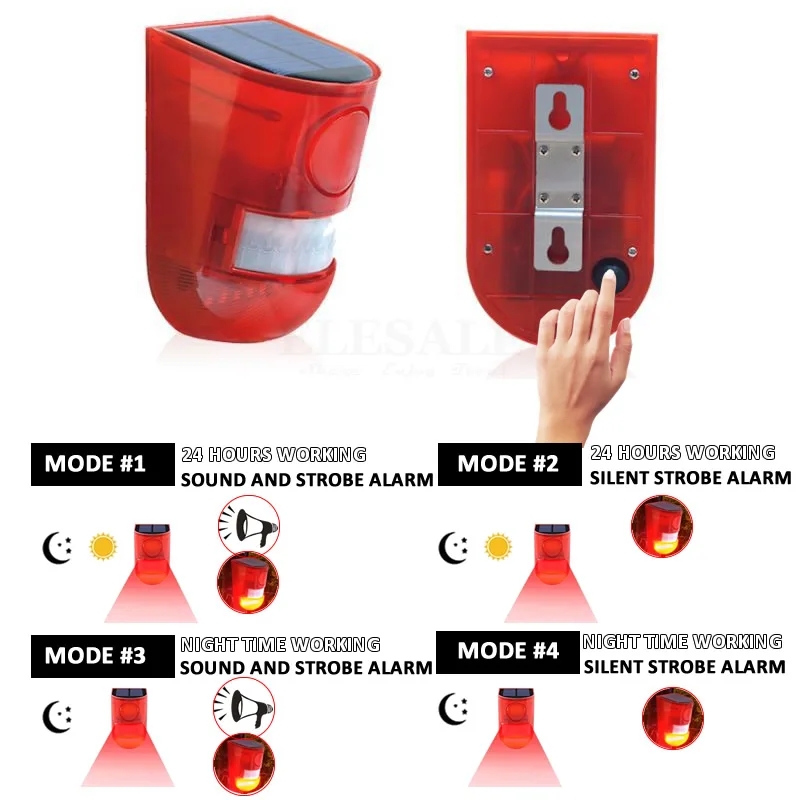 Luz de Alarma Solar Impermeabl - Sim Gsm Alarm reseña y precio