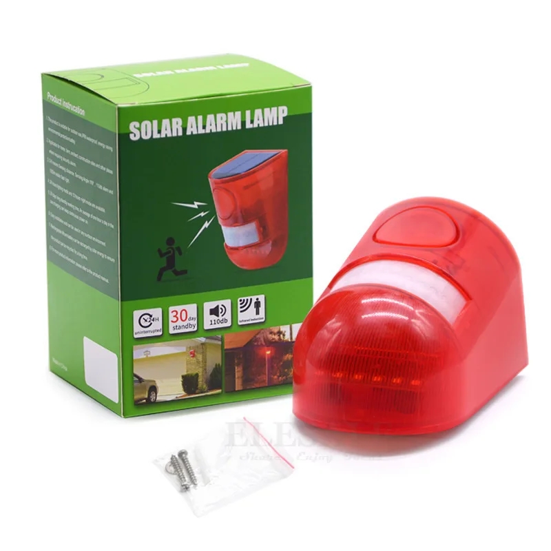 Luz de Alarma Solar Impermeabl - Sim Gsm Alarm reseña y precio