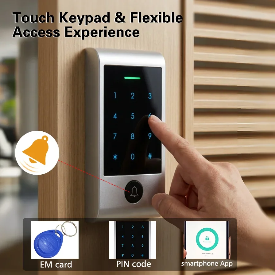 Sistema de Control de Acceso c - Home Security Systems reseña y precio