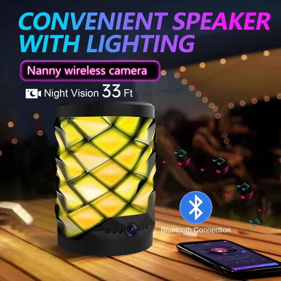 Mini Cámara Wifi HD con Altavo - Home Security Flood Lights reseña y precio