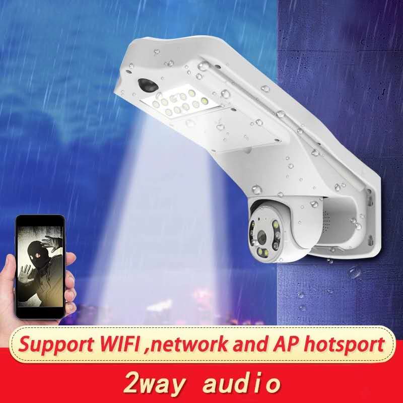2MP 1080P V380Pro reflector lá - Home Security Flood Lights reseña y precio