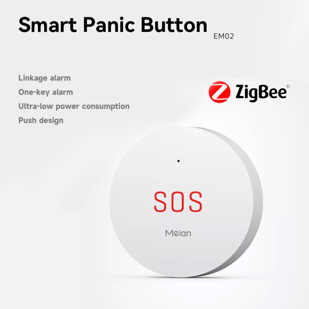 Zigbee-botón de emergencia Tuy - Sim Gsm Alarm reseña y precio