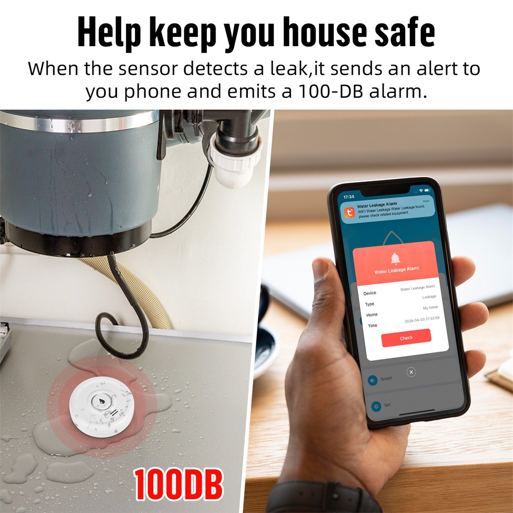 Fuers-Detector de fugas de agu - Sim Gsm Alarm reseña y precio