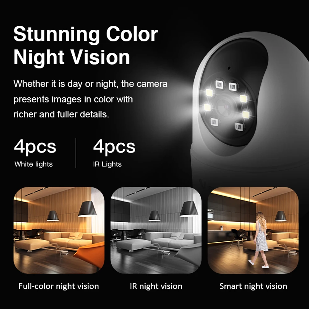 Vstarcam 5MP HD WiFi cámara IP - Home Security Monitoring Service reseña y precio