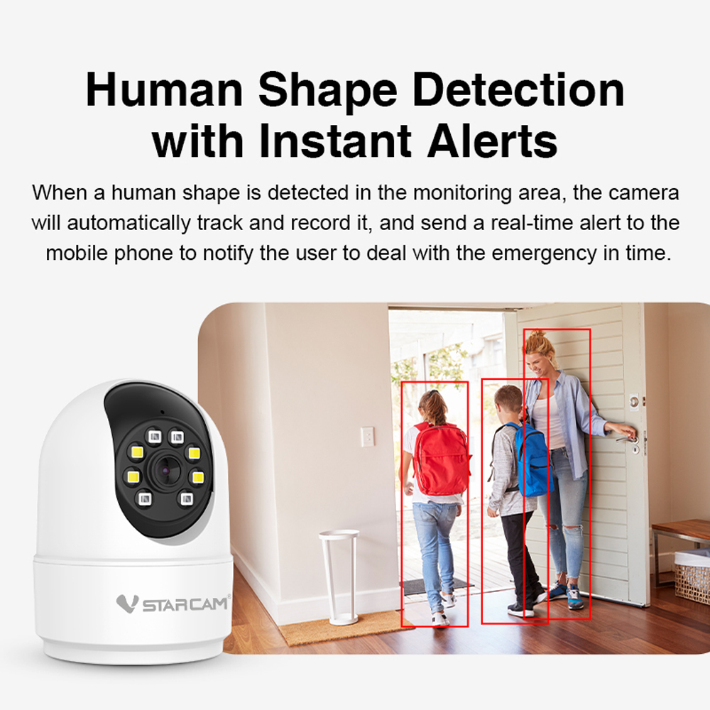 Vstarcam 5MP HD WiFi cámara IP - Home Security Monitoring Service reseña y precio
