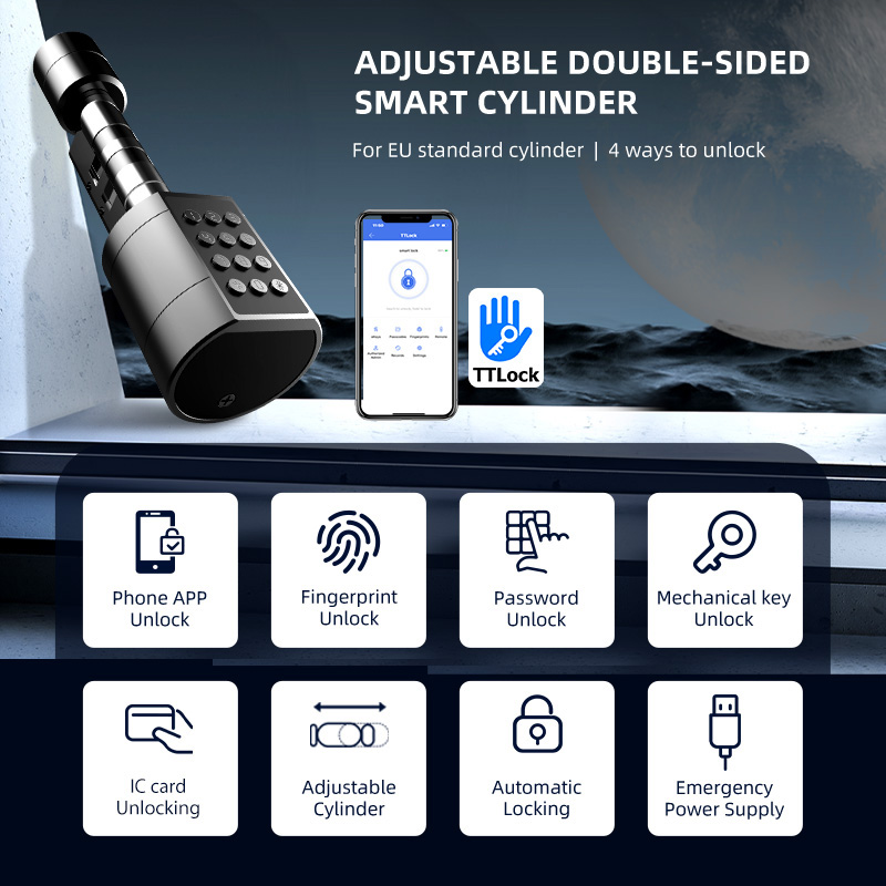 Cerradura de puerta cilíndrica - Home Security Upgrades reseña y precio