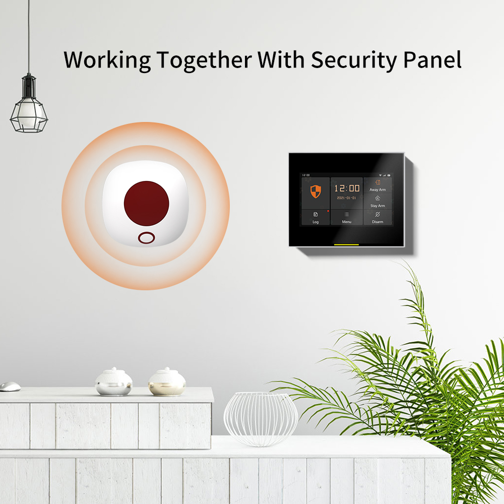 Staniot-sirena inalámbrica par - Sim Gsm Alarm reseña y precio