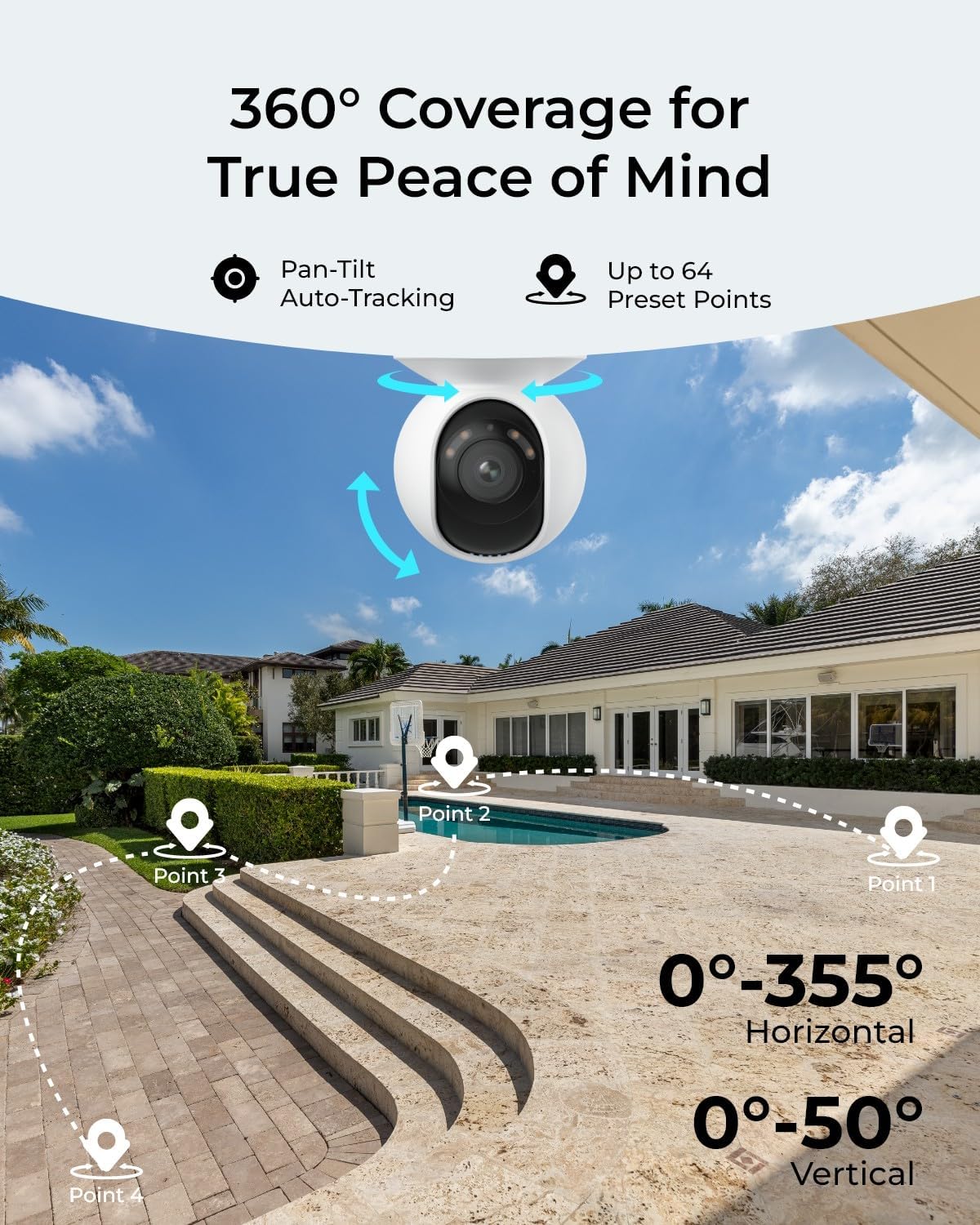 Cámara de Seguridad PoE 4K par - Home Security Camera Installation reseña y precio