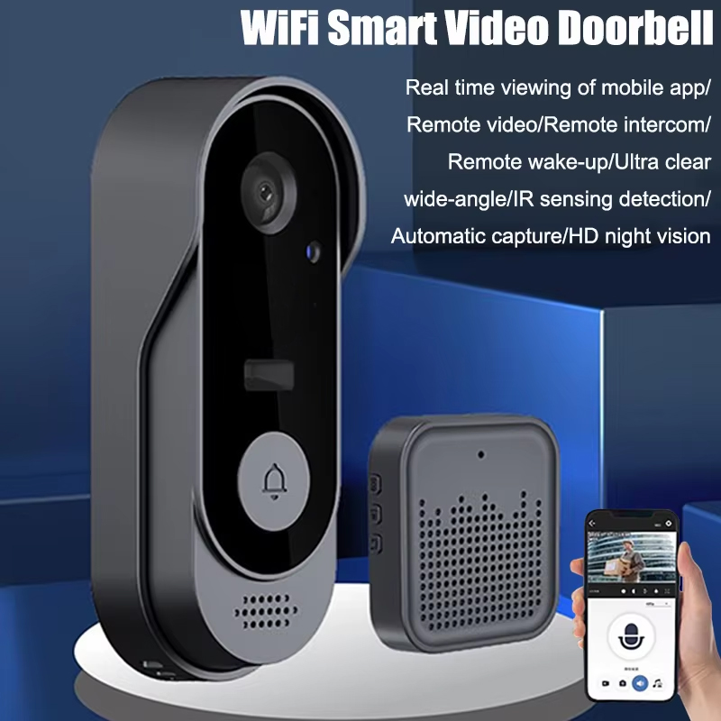 Timbre con cámara Tuya, paquet - Home Security Bundle reseña y precio