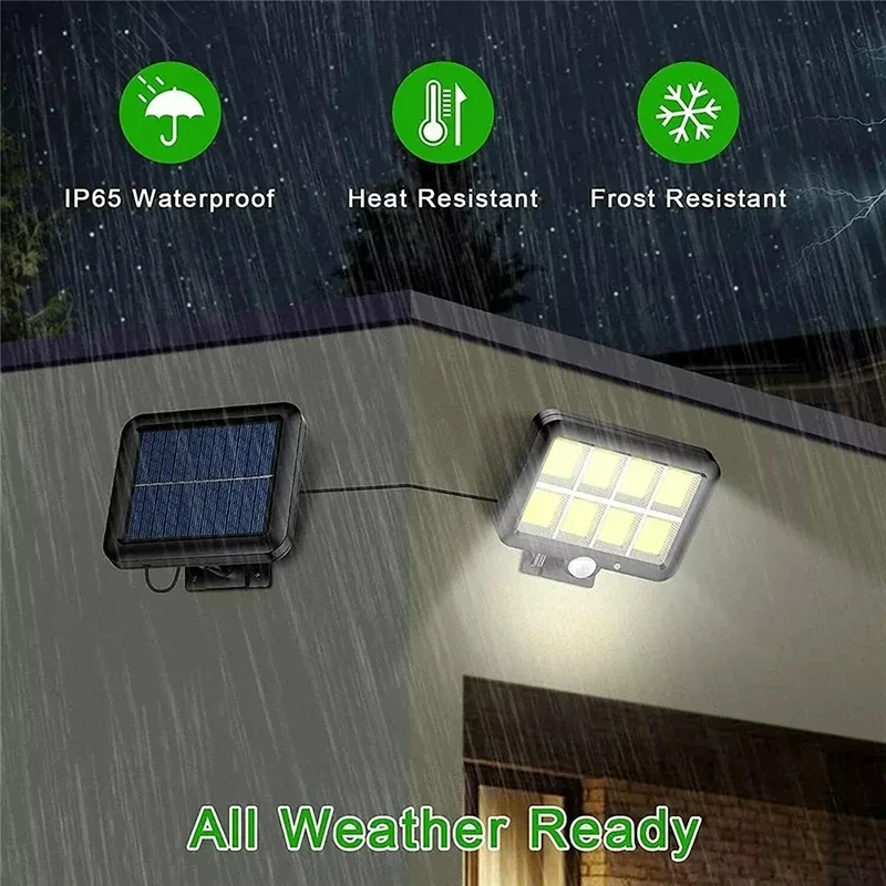 Lámpara de pared dividida Sola - Home Security Flood Lights reseña y precio