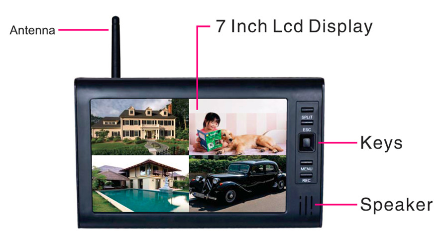 Sistema de seguridad cctv lcd  - Home Security Kit reseña y precio