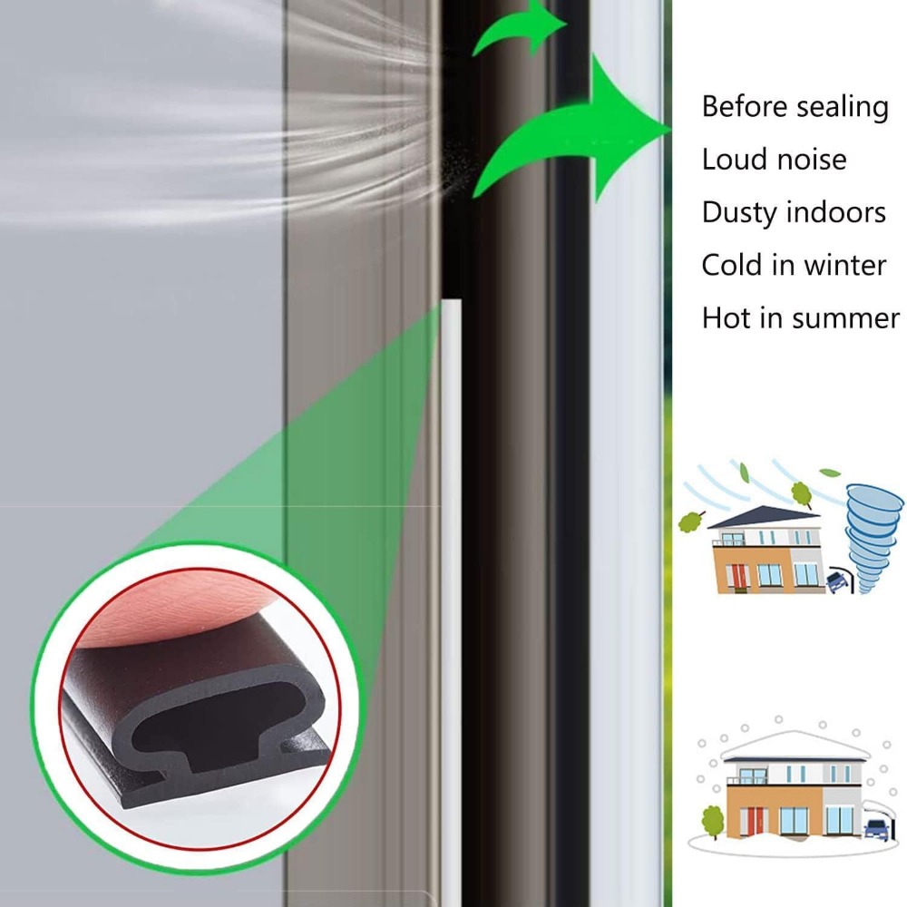 Tira de sellado de ventana de  - Home Security Front Door reseña y precio