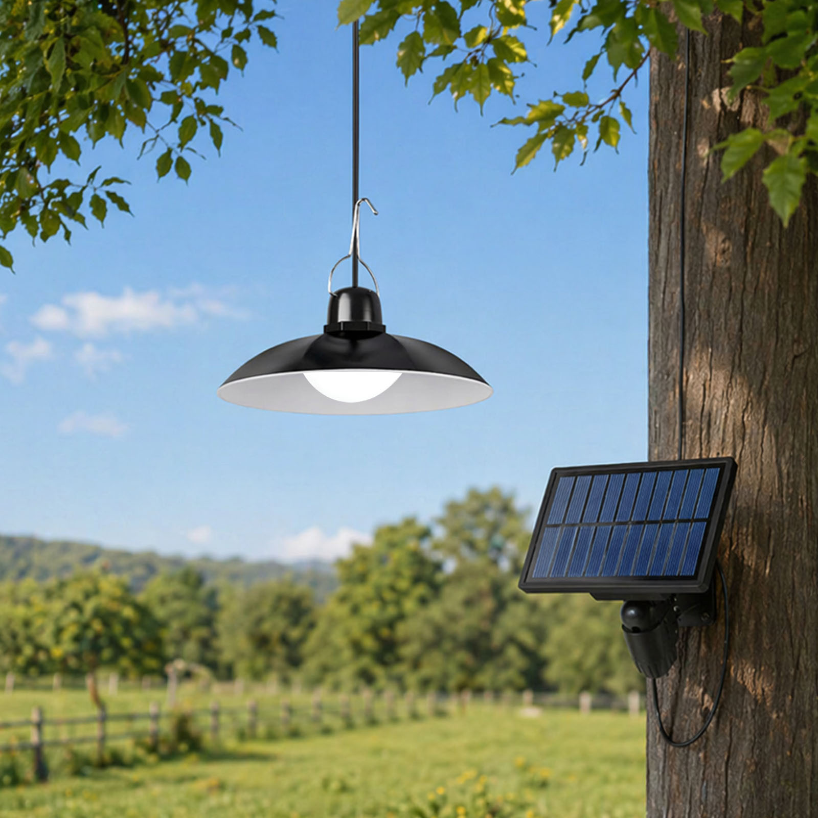 Luces Solares para Exteriores, - Home Security Flood Lights reseña y precio