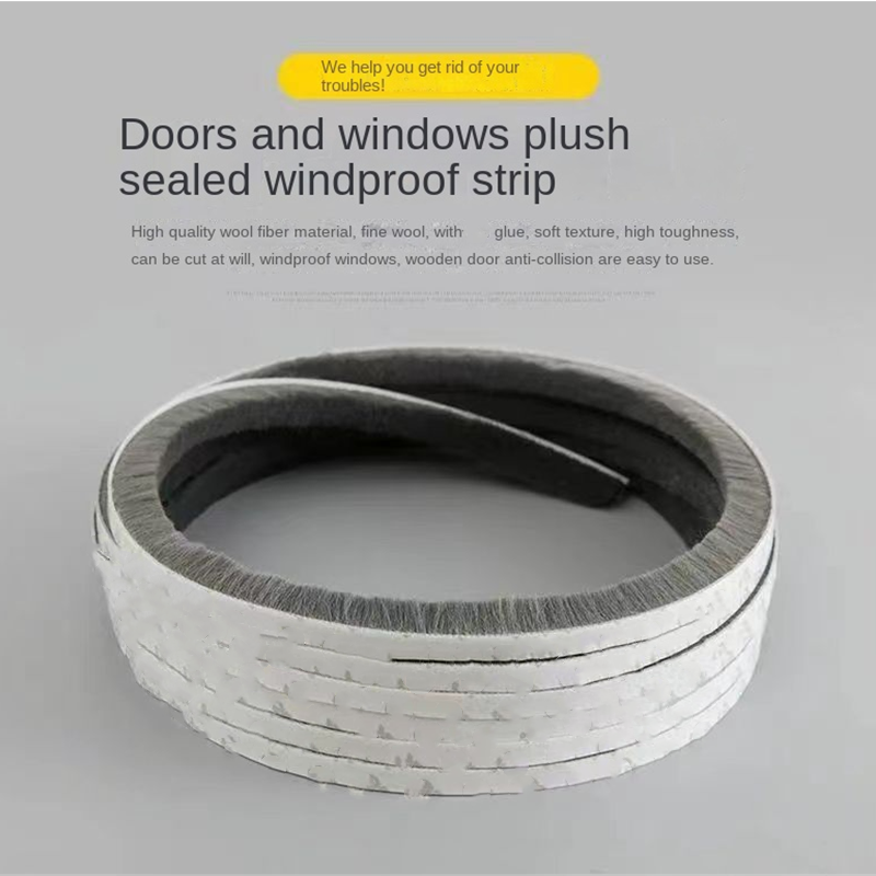 Tira de sellado de lana autoad - Home Security Front Door reseña y precio